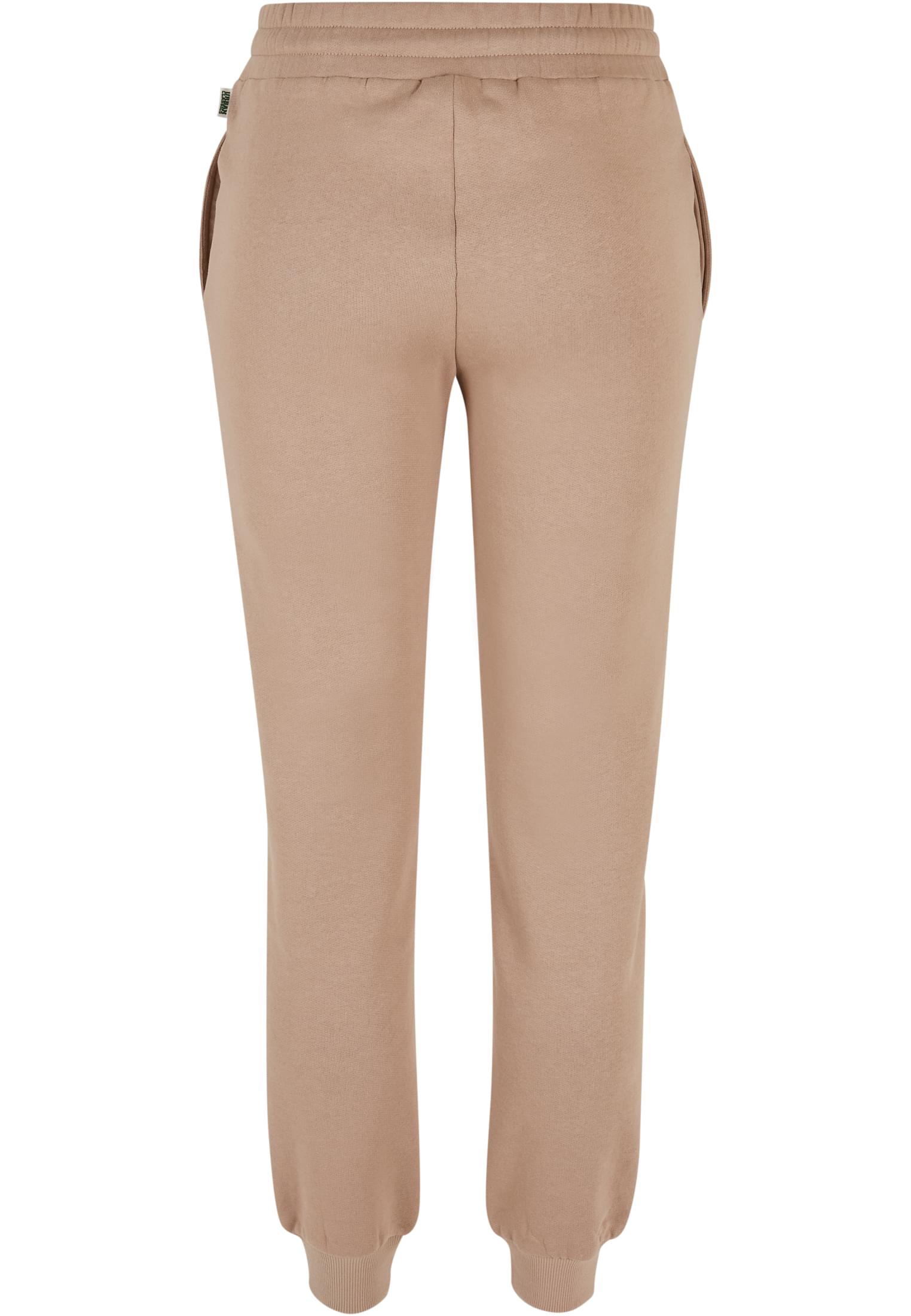 Frauen Ladies Organic Slim Sweat Pants in Farbe softtaupe