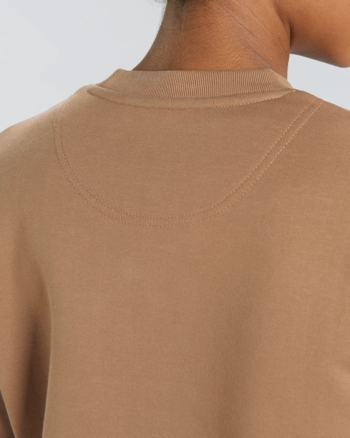 Crew neck sweatshirts Changer in Farbe Camel