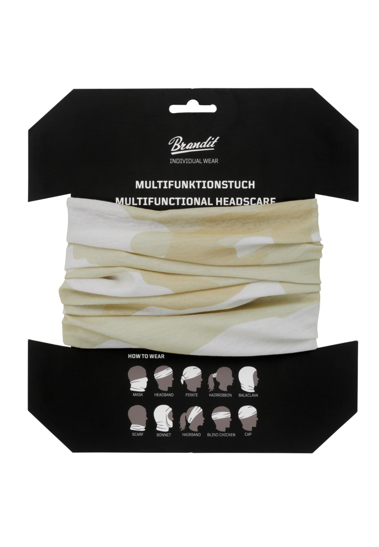 Accessoires Multifunktionstuch in Farbe sandstorm