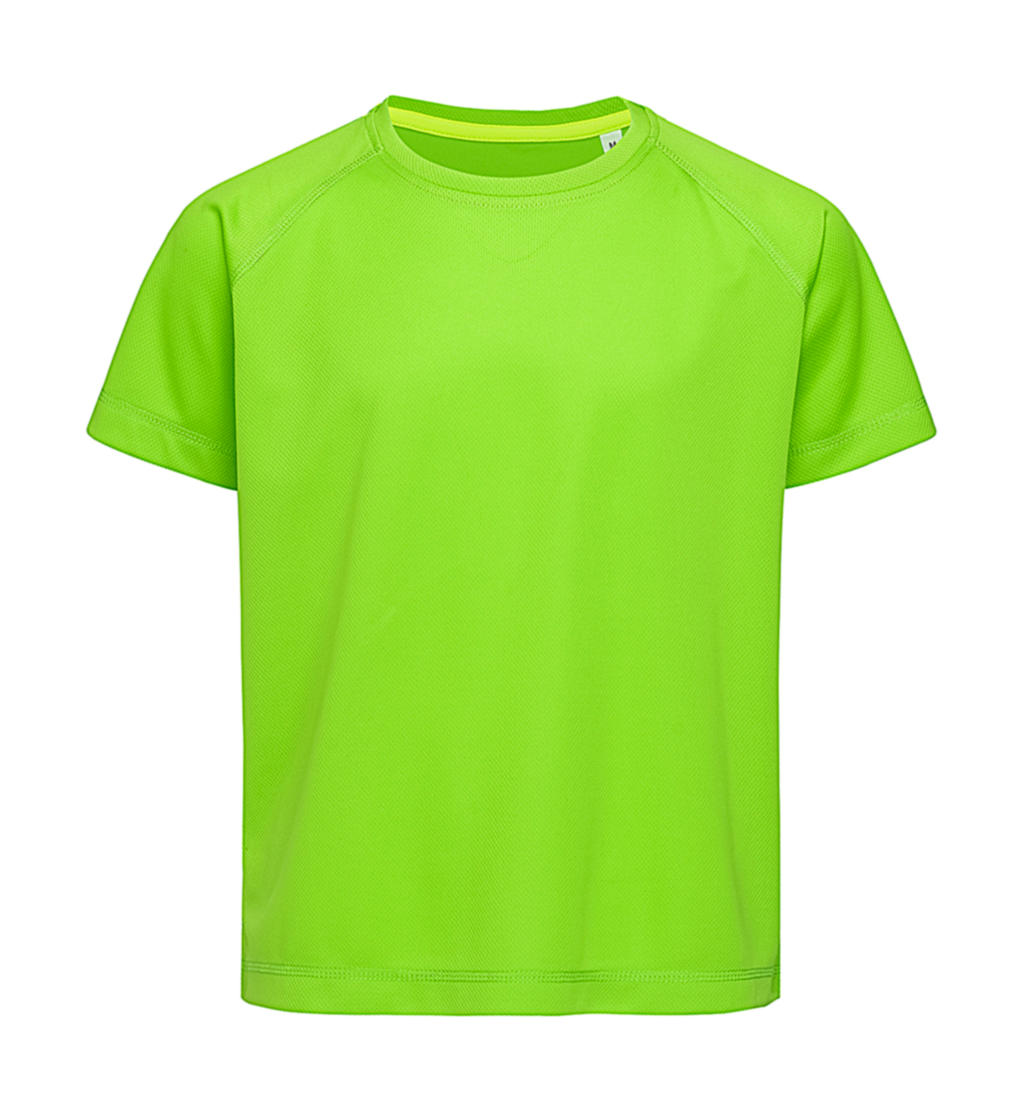  Active 140 Raglan Kids in Farbe Kiwi Green
