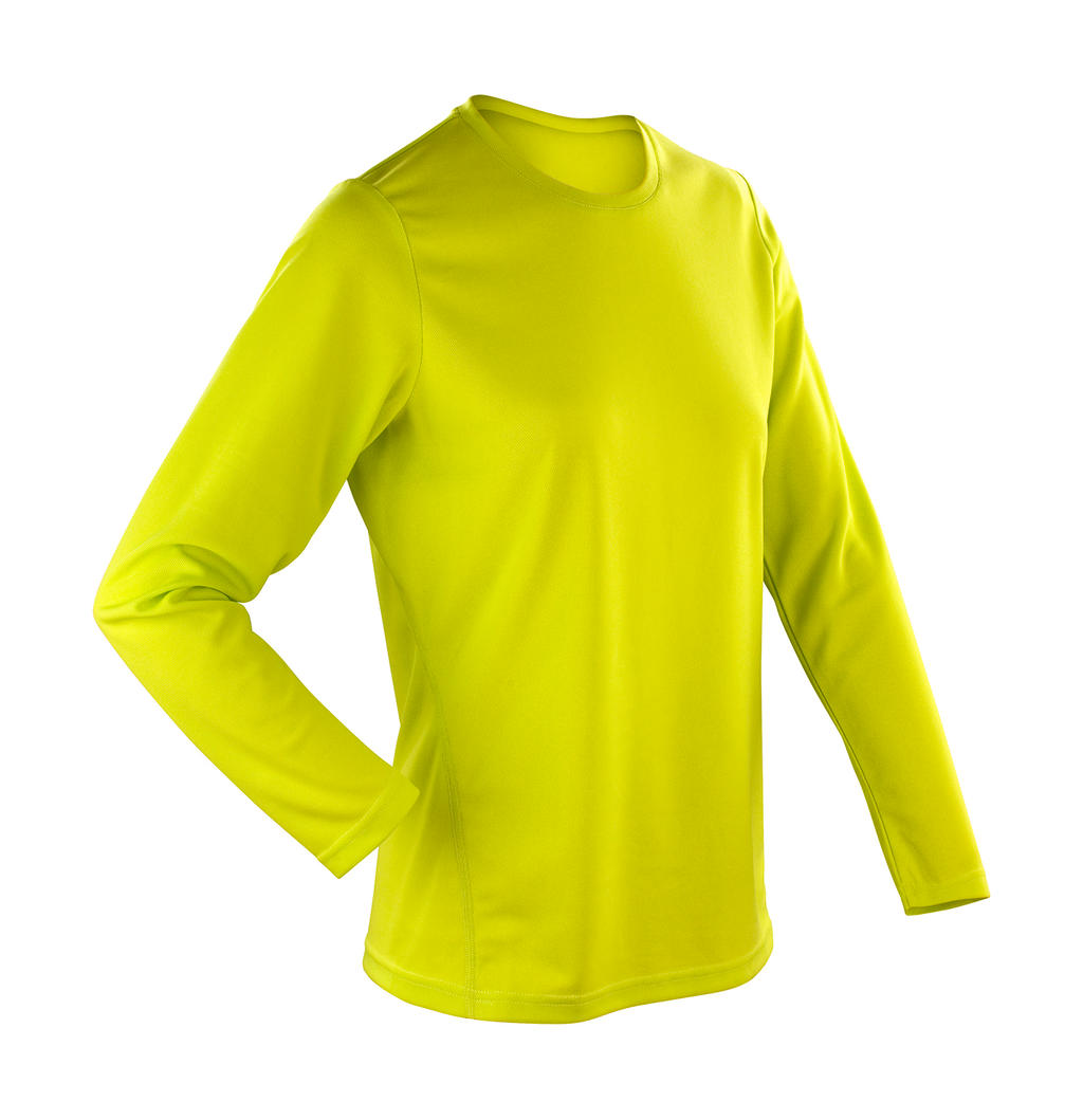  Ladies Performance T-Shirt LS in Farbe Lime Green