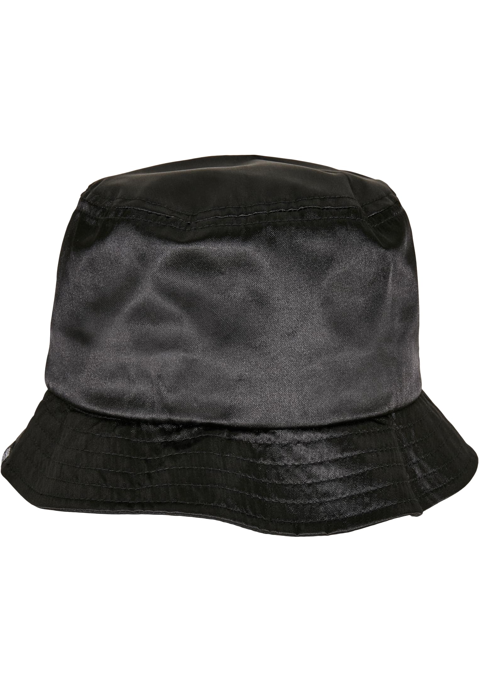 M?tzen Satin Bucket Hat in Farbe black