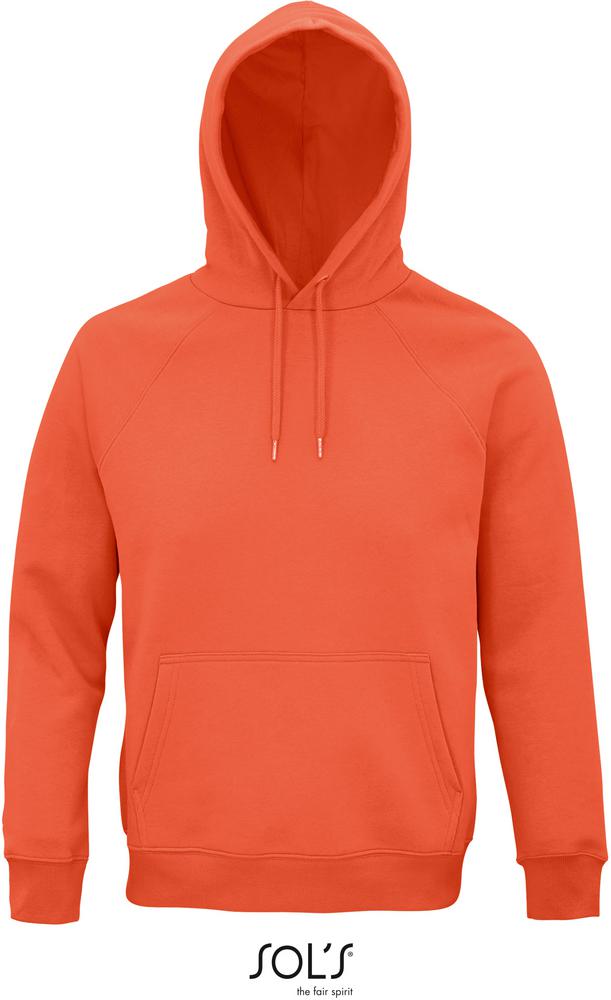 Sweatshirt Stellar Sweatshirt Unisex Mit Kapuze in Farbe burnt orange