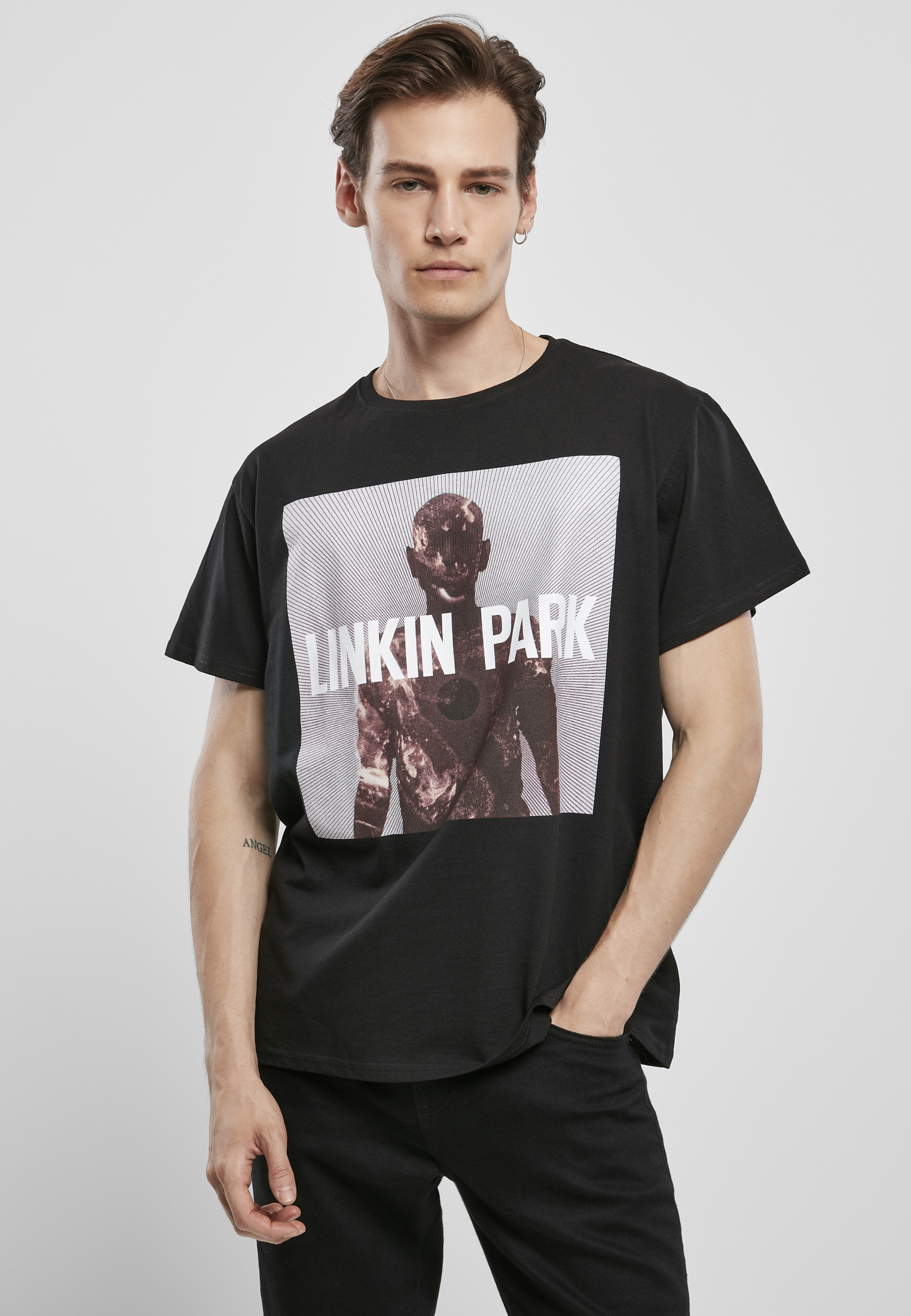 T-Shirts Linkin Park Living Things Tee in Farbe black