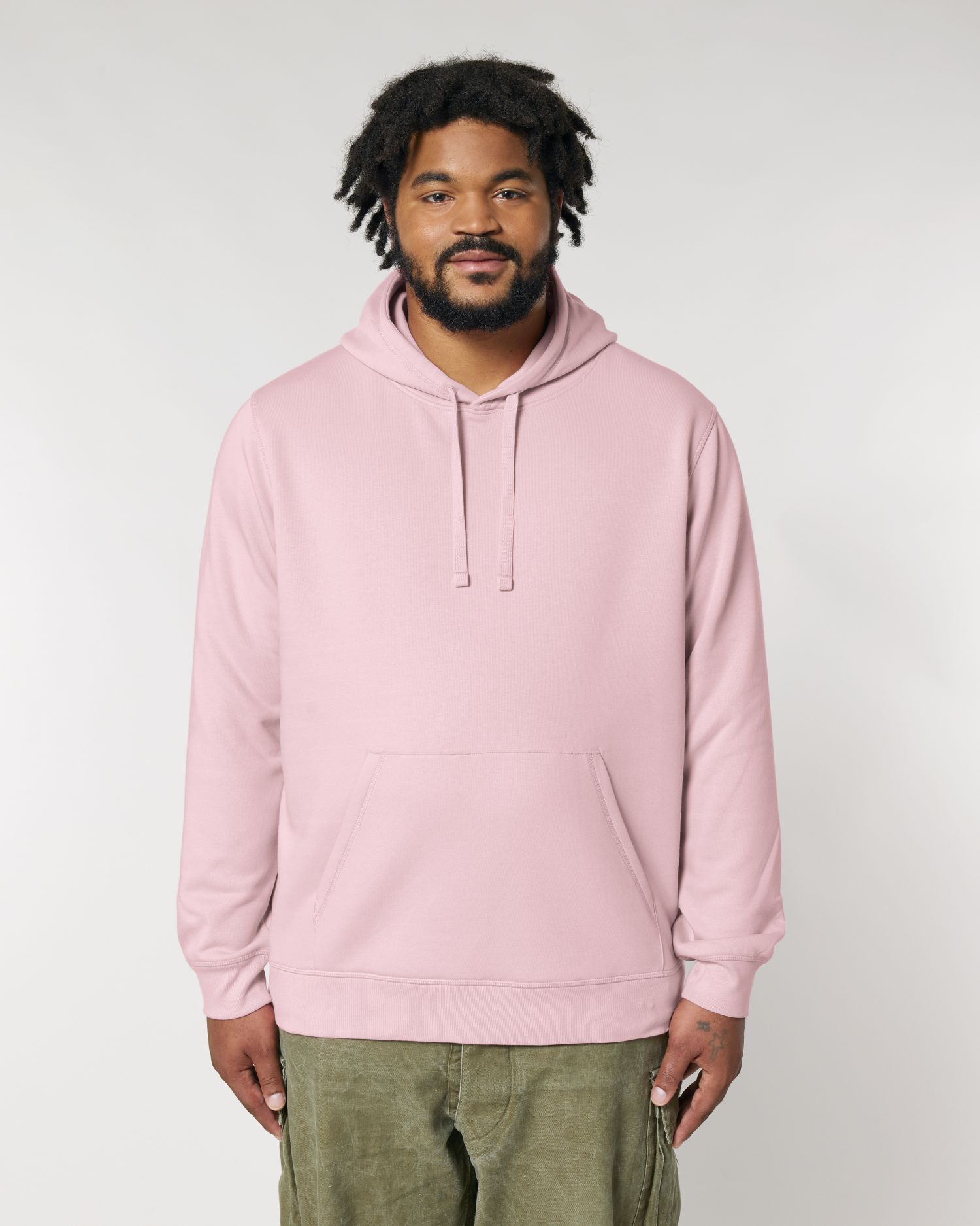 Hoodie sweatshirts Drummer 2.0 in Farbe Cotton Pink