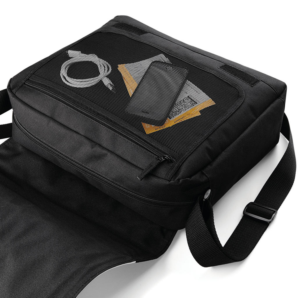  Sublimation Messenger Bag in Farbe Black