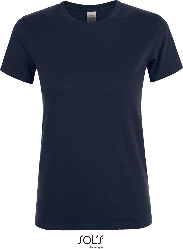 T-Shirt Regent Women Damen Rundhals T-Shirt in Farbe navy