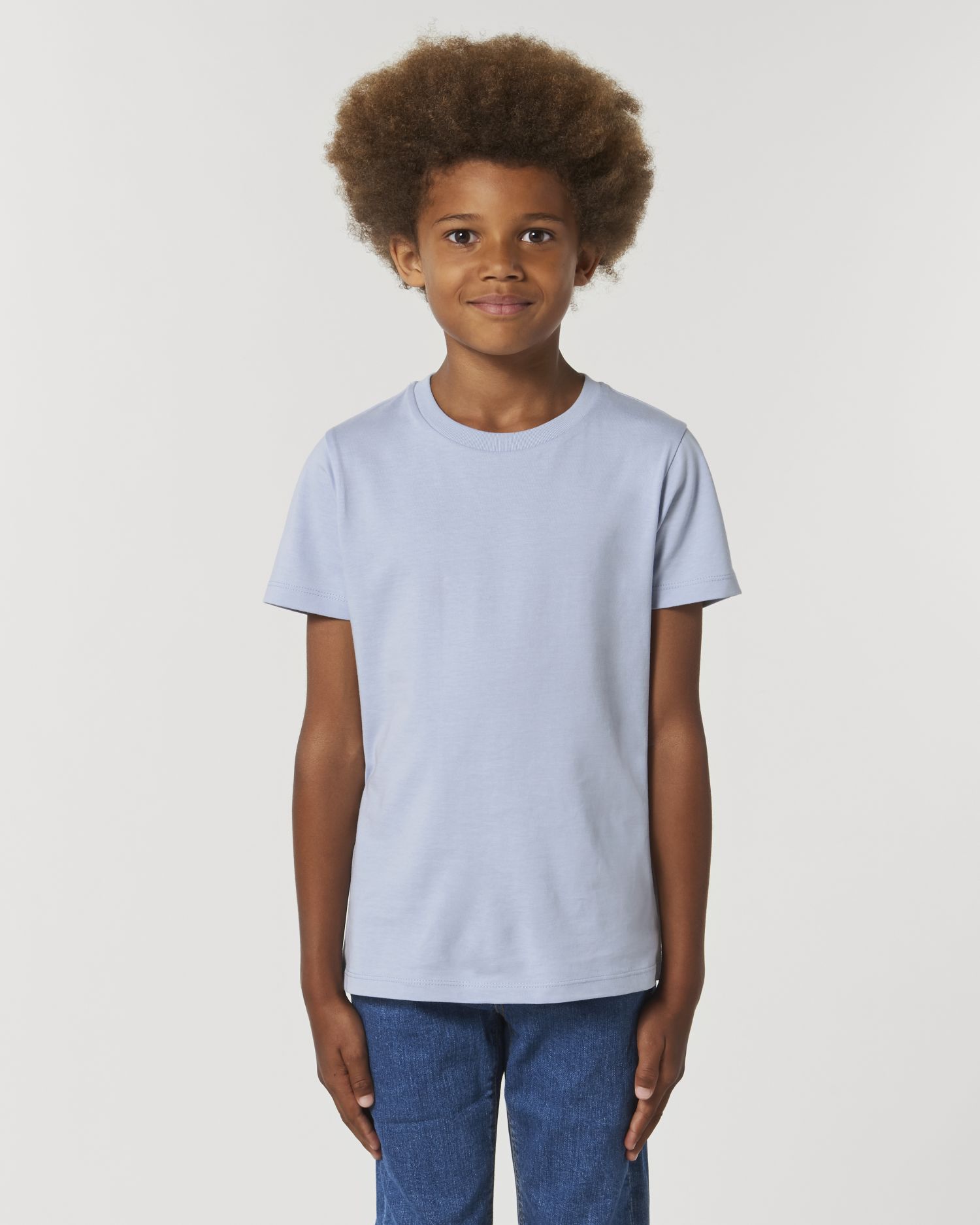Kids T-Shirt Mini Creator in Farbe Serene Blue