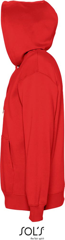 Sweatshirt Slam Unisex Kapuzen Sweatshirt in Farbe red