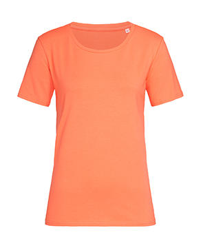  Claire Relaxed Crew Neck in Farbe Salmon