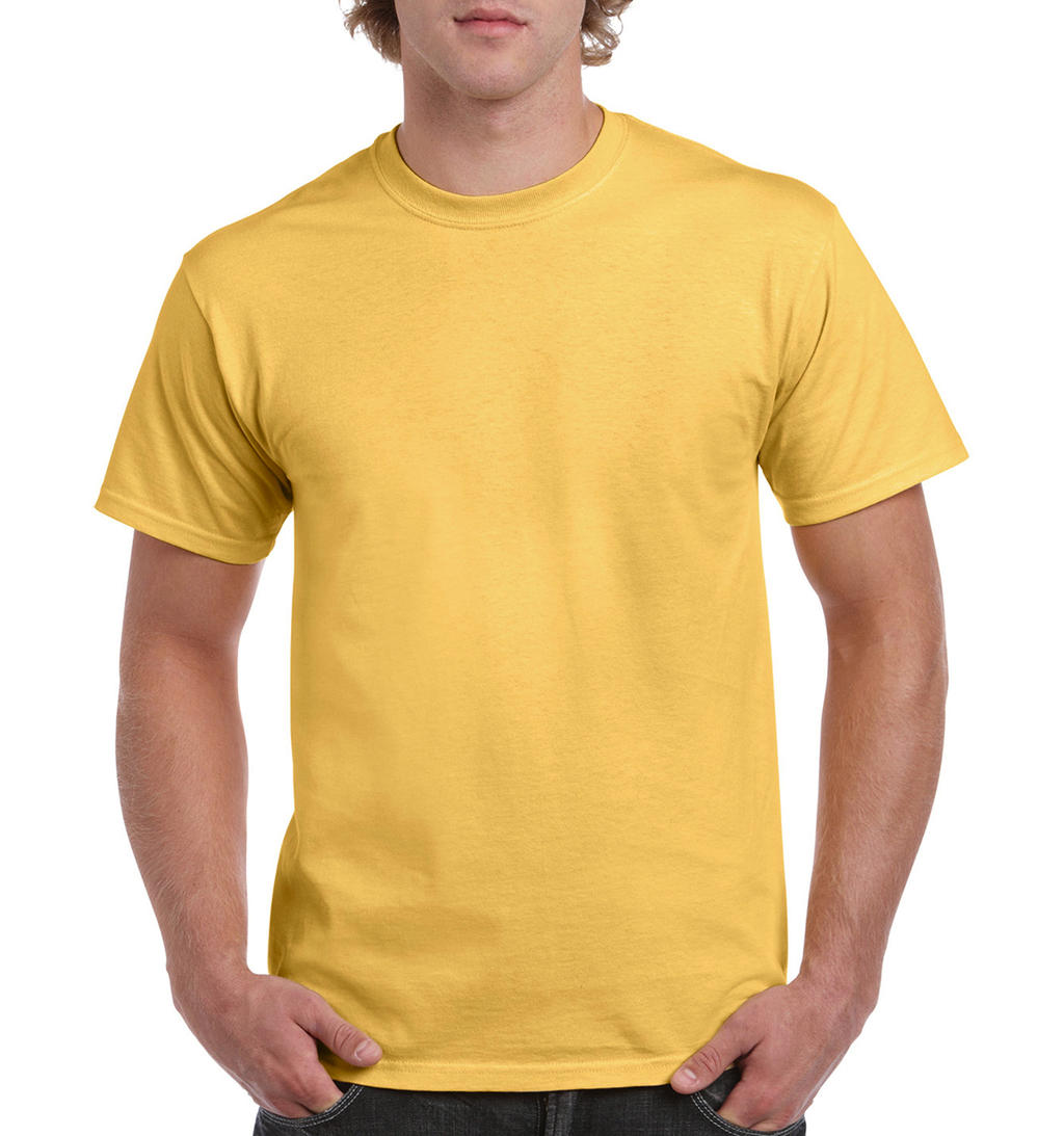  Heavy Cotton Adult T-Shirt in Farbe Yellow Haze