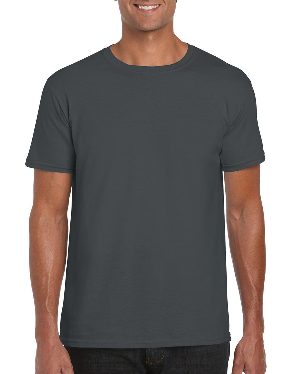  Softstyle? Ring Spun T-Shirt in Farbe Charcoal