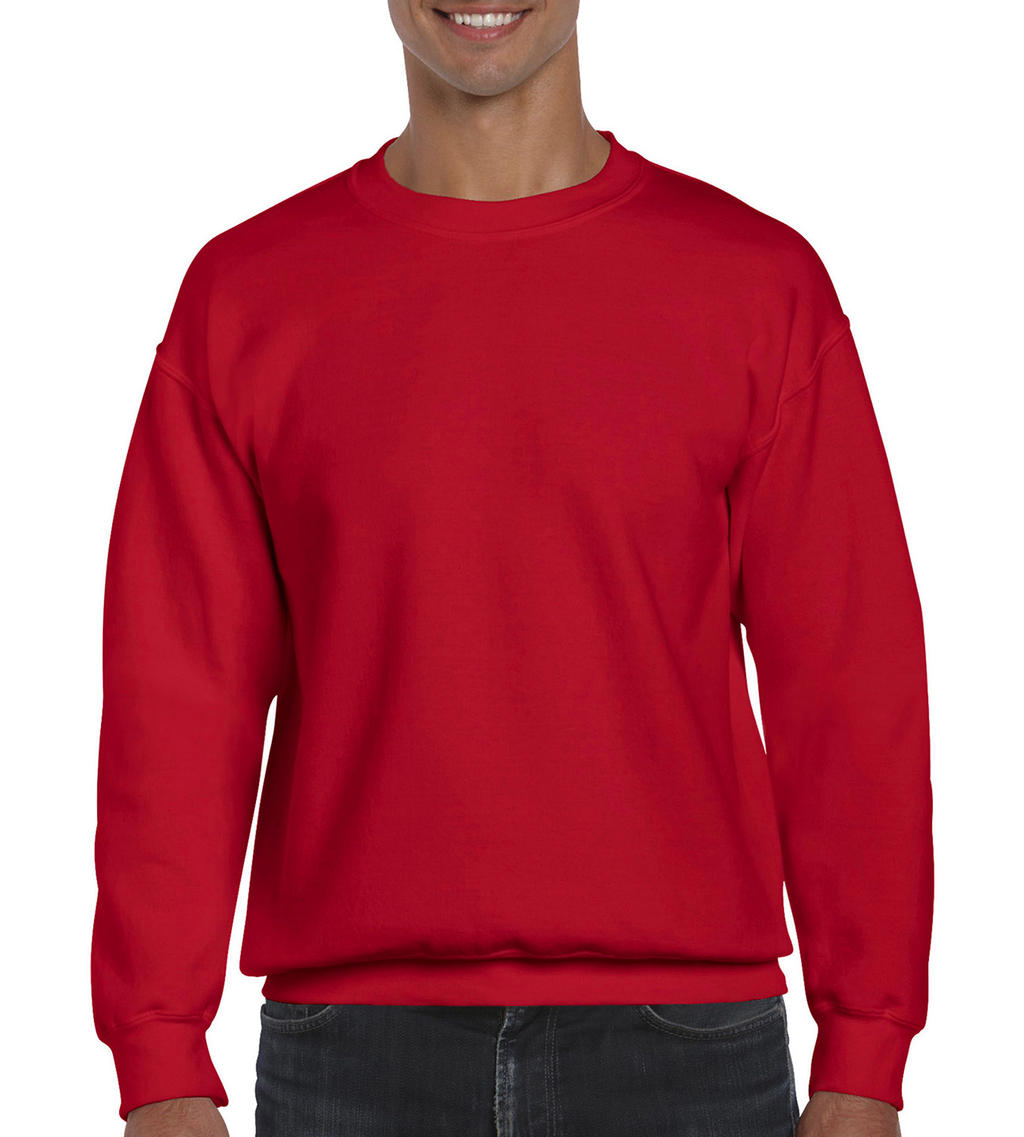  DryBlend Adult Crewneck Sweat in Farbe Red