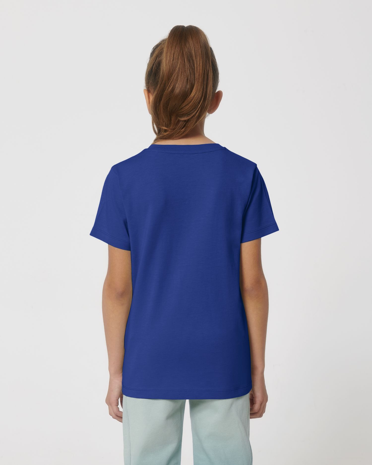 Kids T-Shirt Mini Creator in Farbe Worker Blue