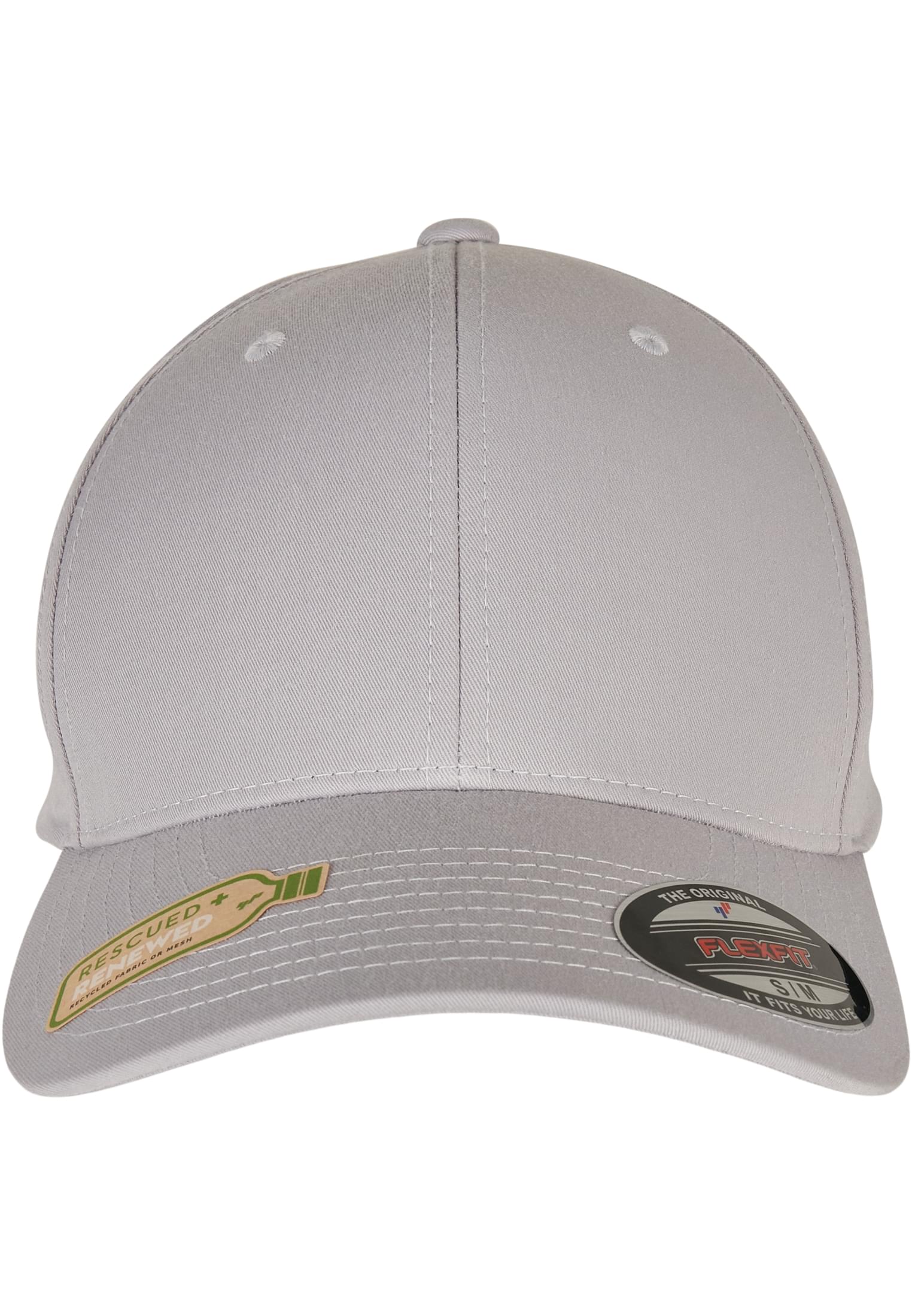 Nachhaltig Flexfit Recycled Polyester Cap in Farbe silver