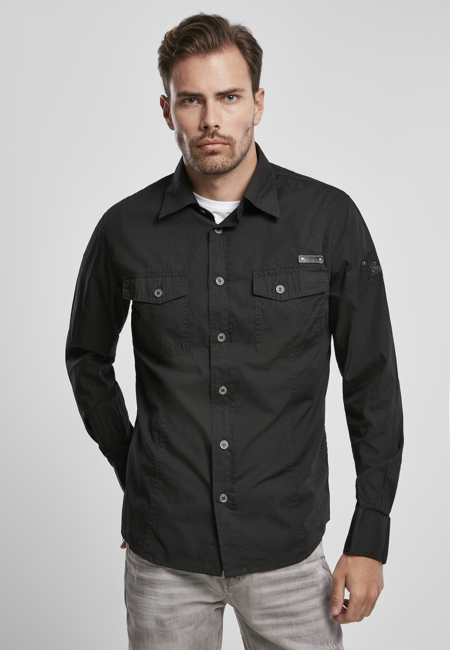 Hemden Slim Worker Shirt in Farbe tartan