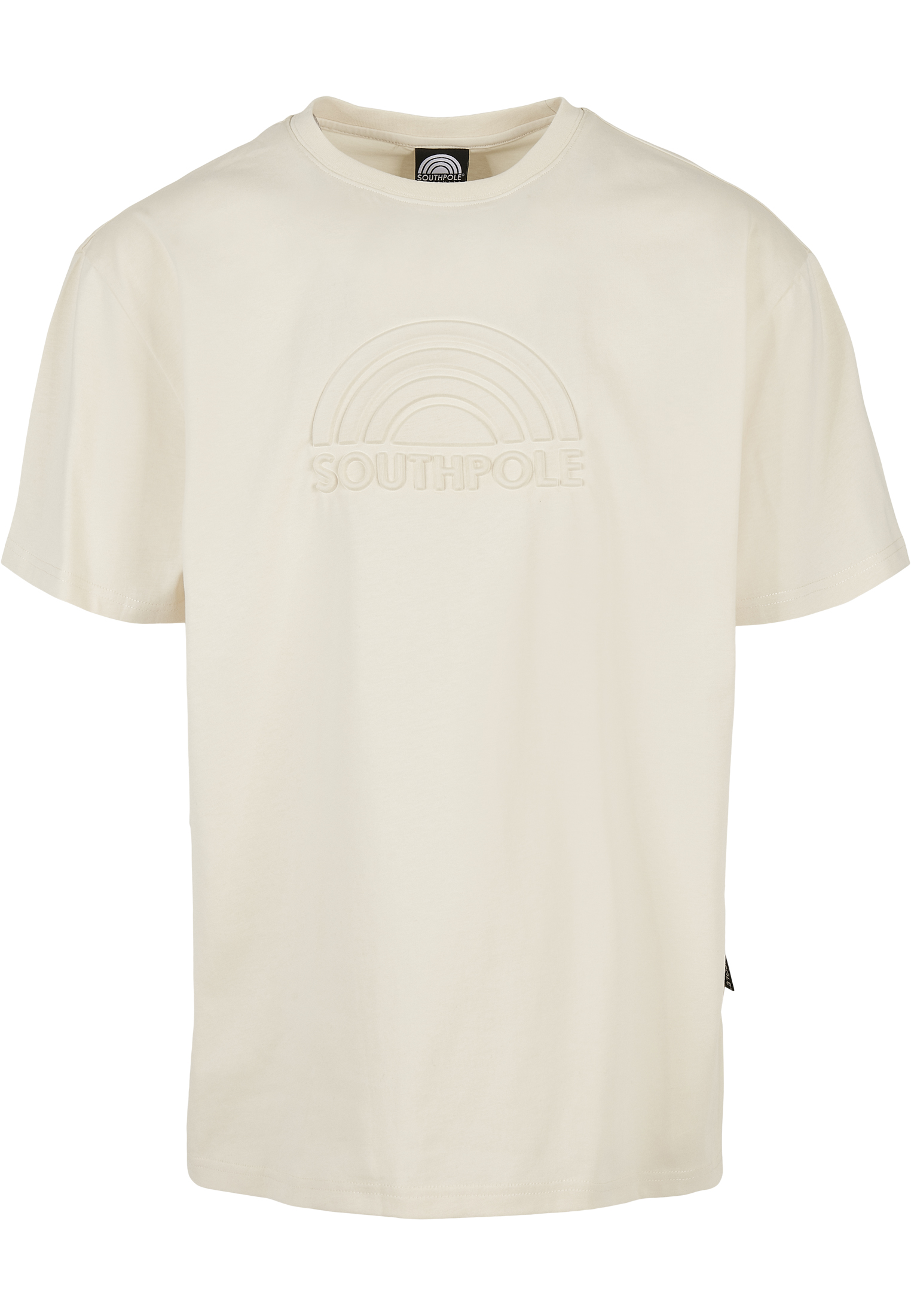 Nos Kollektion Southpole 3D Tee in Farbe sand
