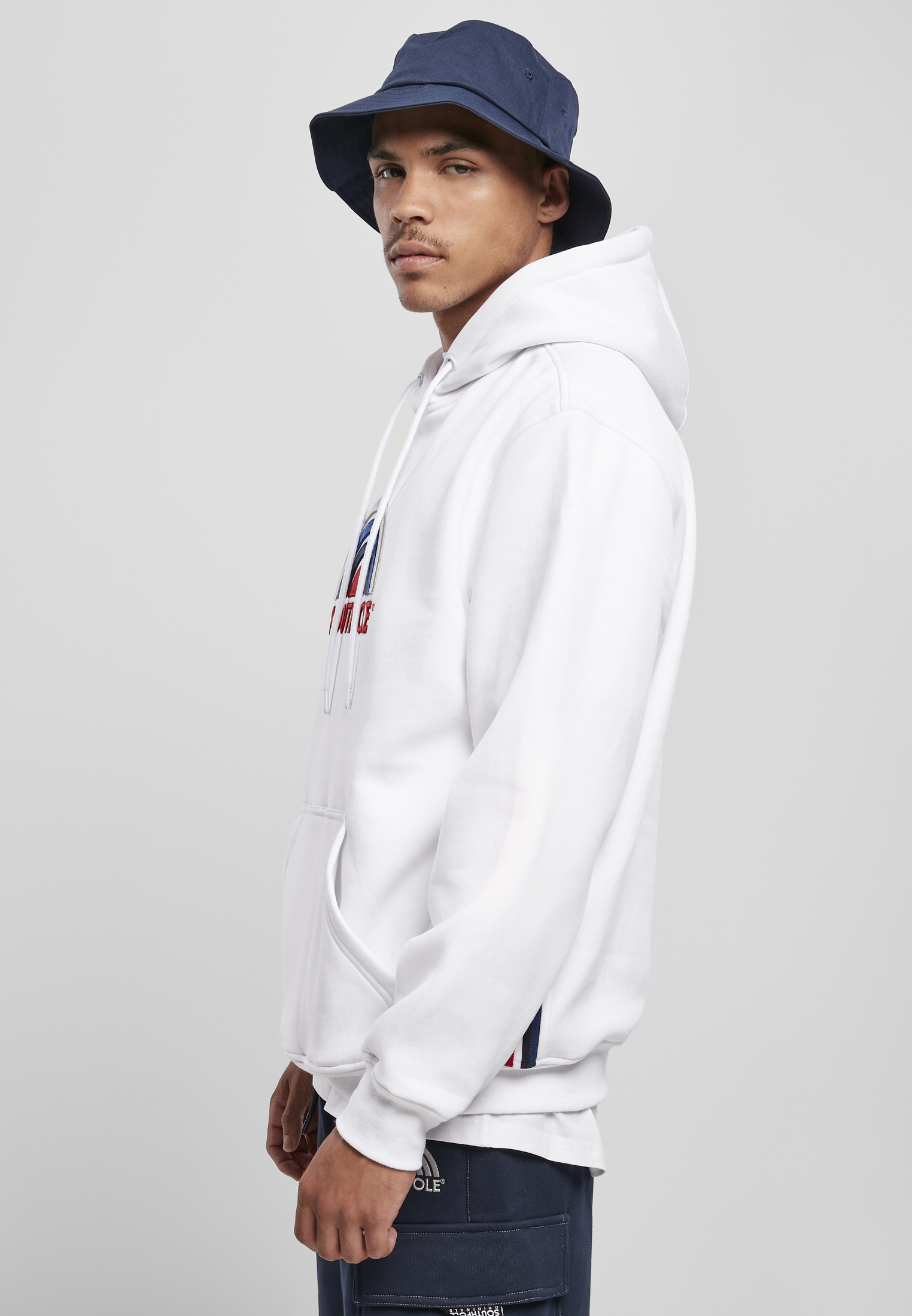 Nos Kollektion Southpole Multi Color Logo Hoody in Farbe white