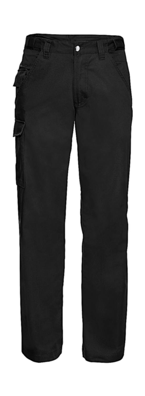  Twill Workwear Trousers length 32 in Farbe Black