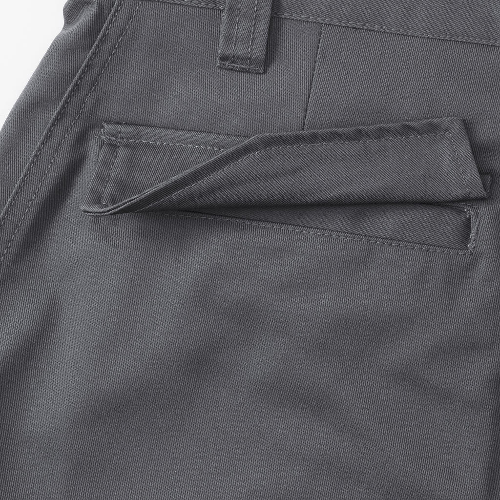  Twill Workwear Trousers length 34 in Farbe Black
