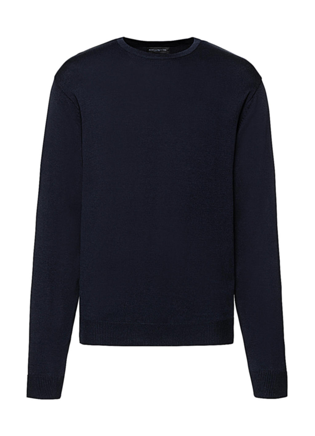  Mens Crew Neck Knitted Pullover in Farbe French Navy