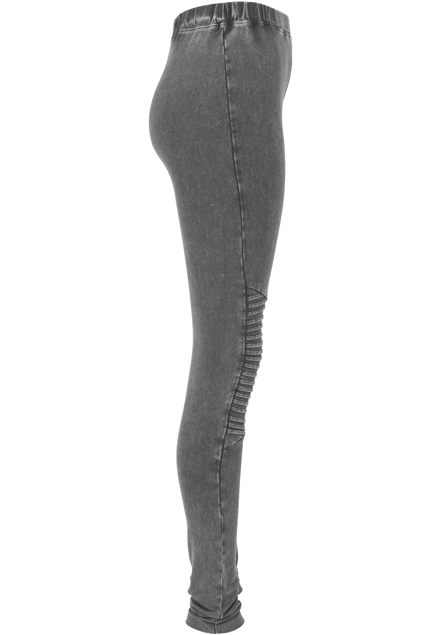 Curvy Ladies Denim Jersey Leggings in Farbe darkgrey