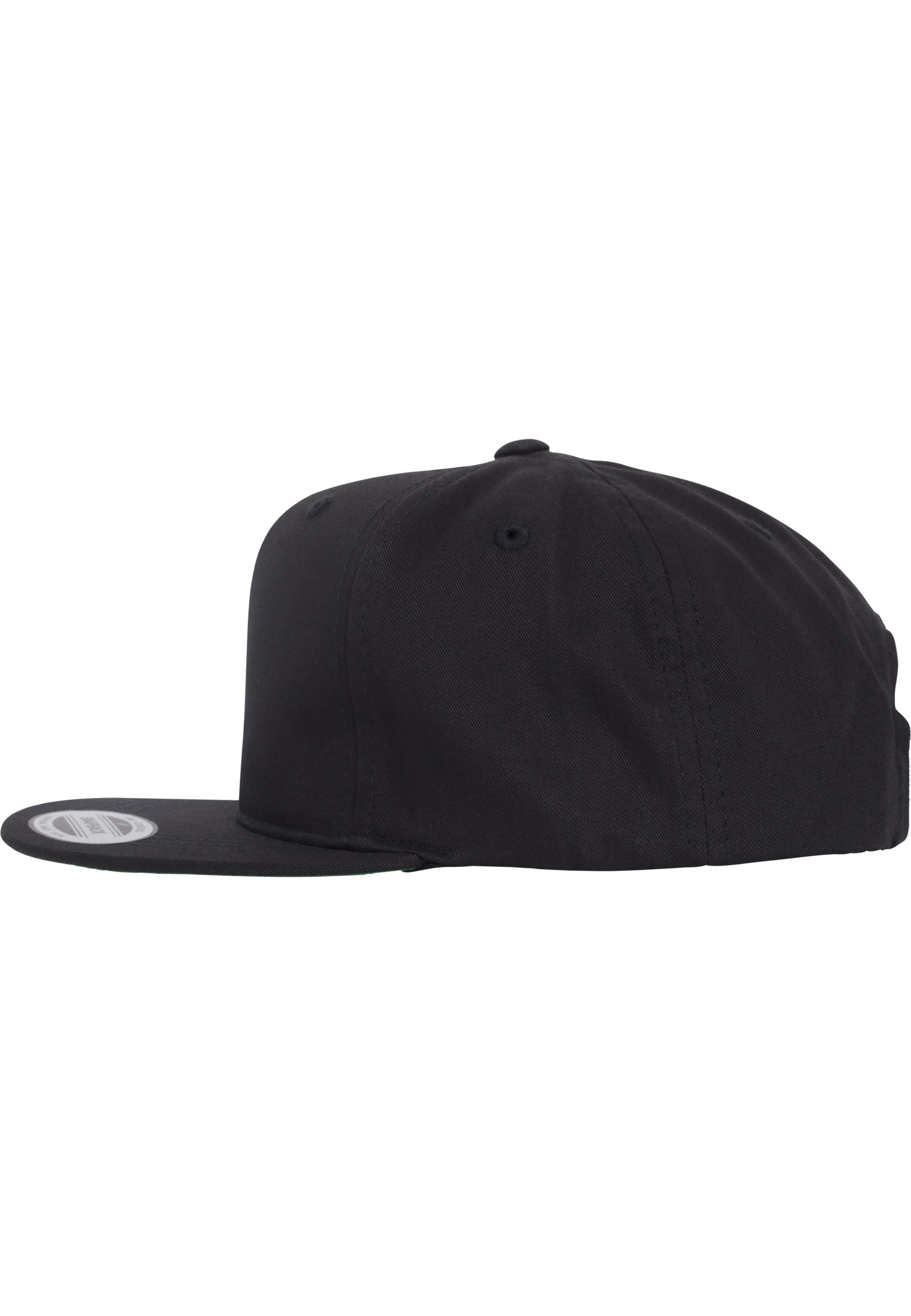 Kids Pro-Style Twill Snapback Youth Cap in Farbe black