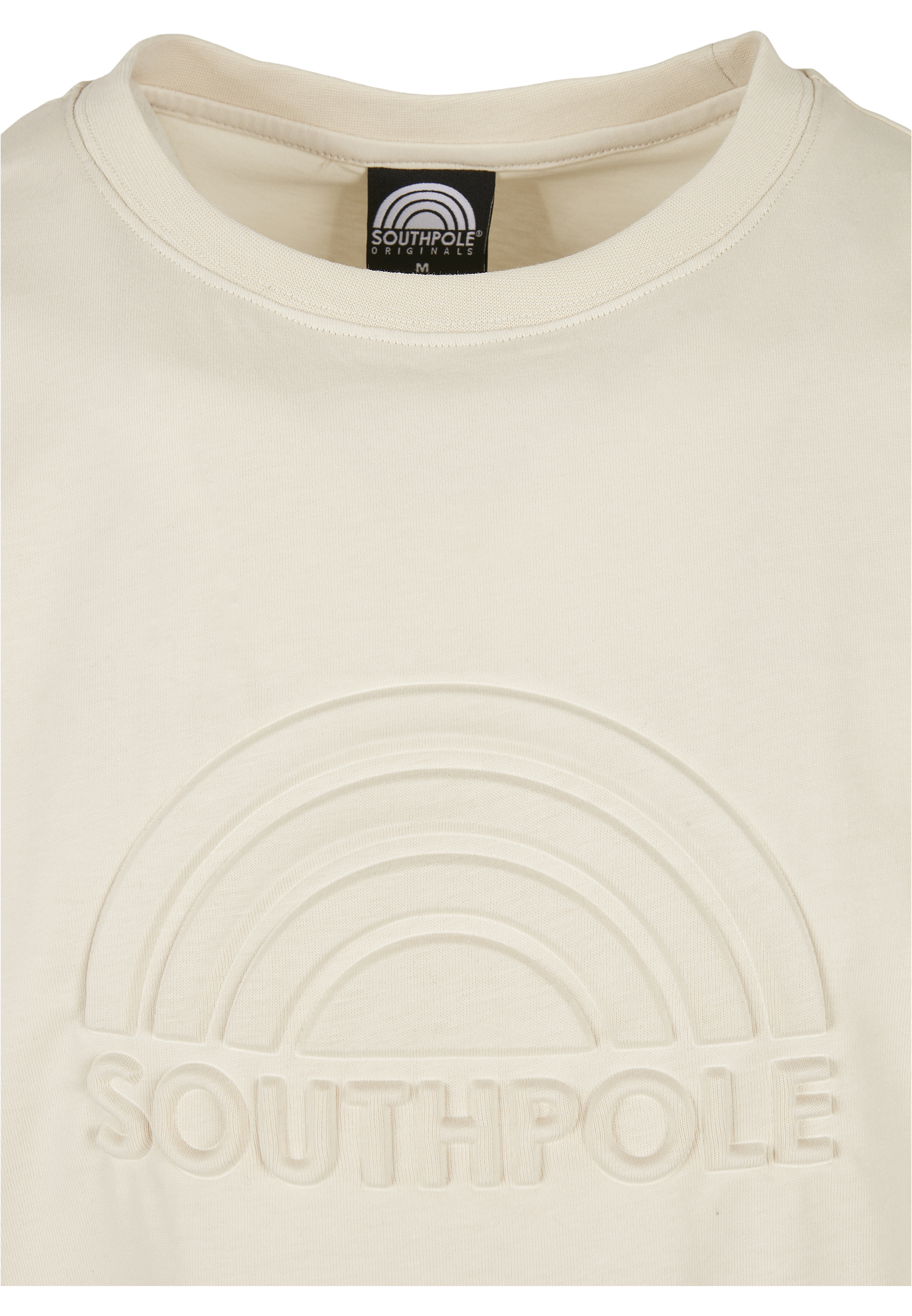 Nos Kollektion Southpole 3D Tee in Farbe sand