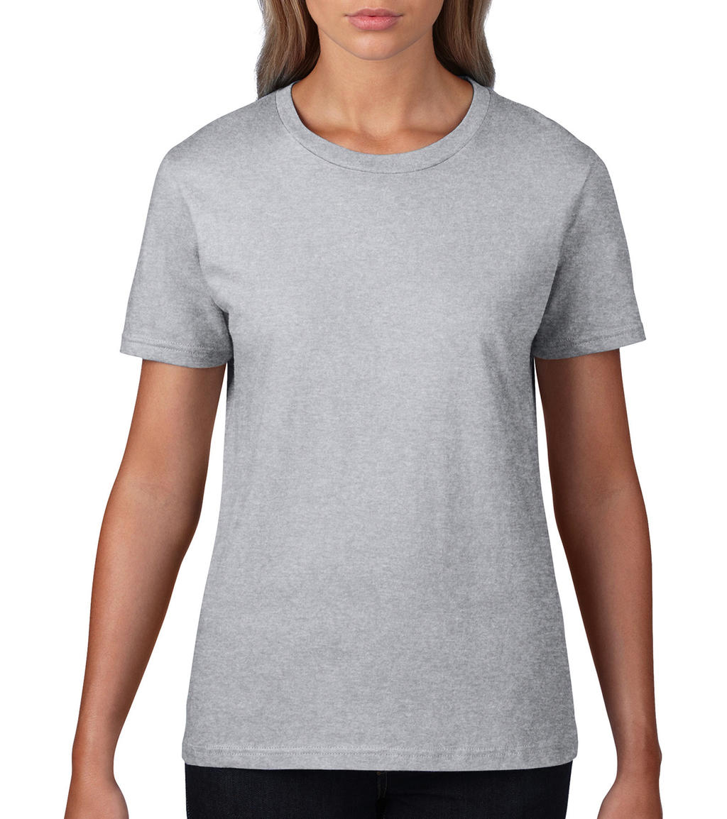  Premium Cotton Ladies T-Shirt in Farbe Sport Grey