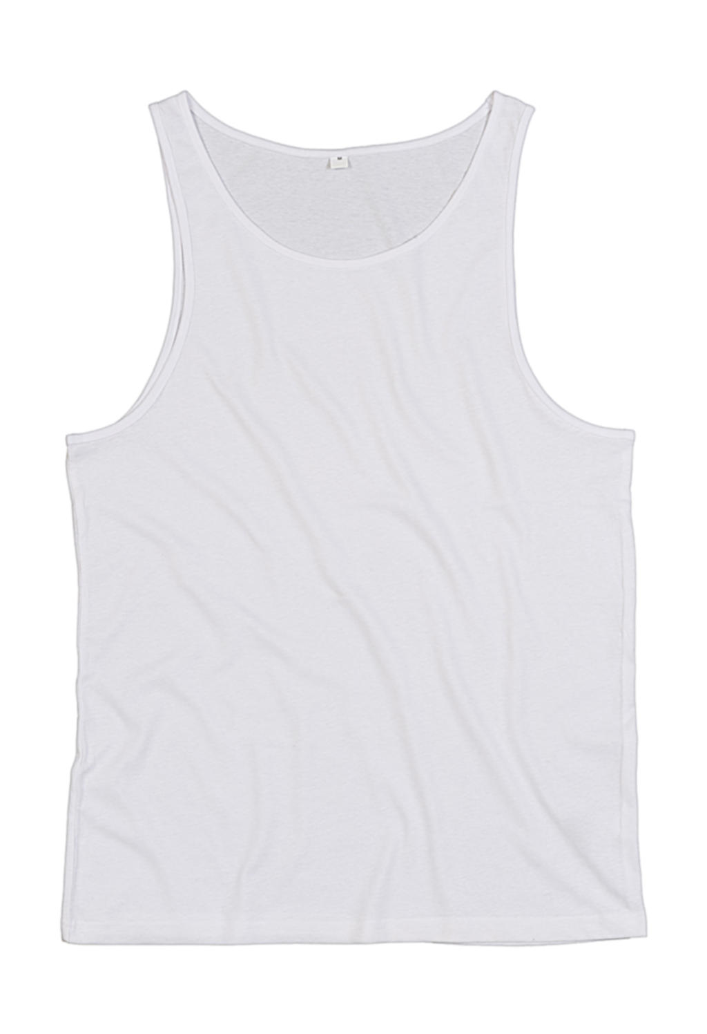  One Drop Armhole Vest in Farbe White