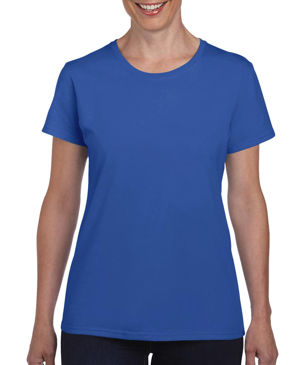  Ladies Heavy Cotton T-Shirt in Farbe Royal