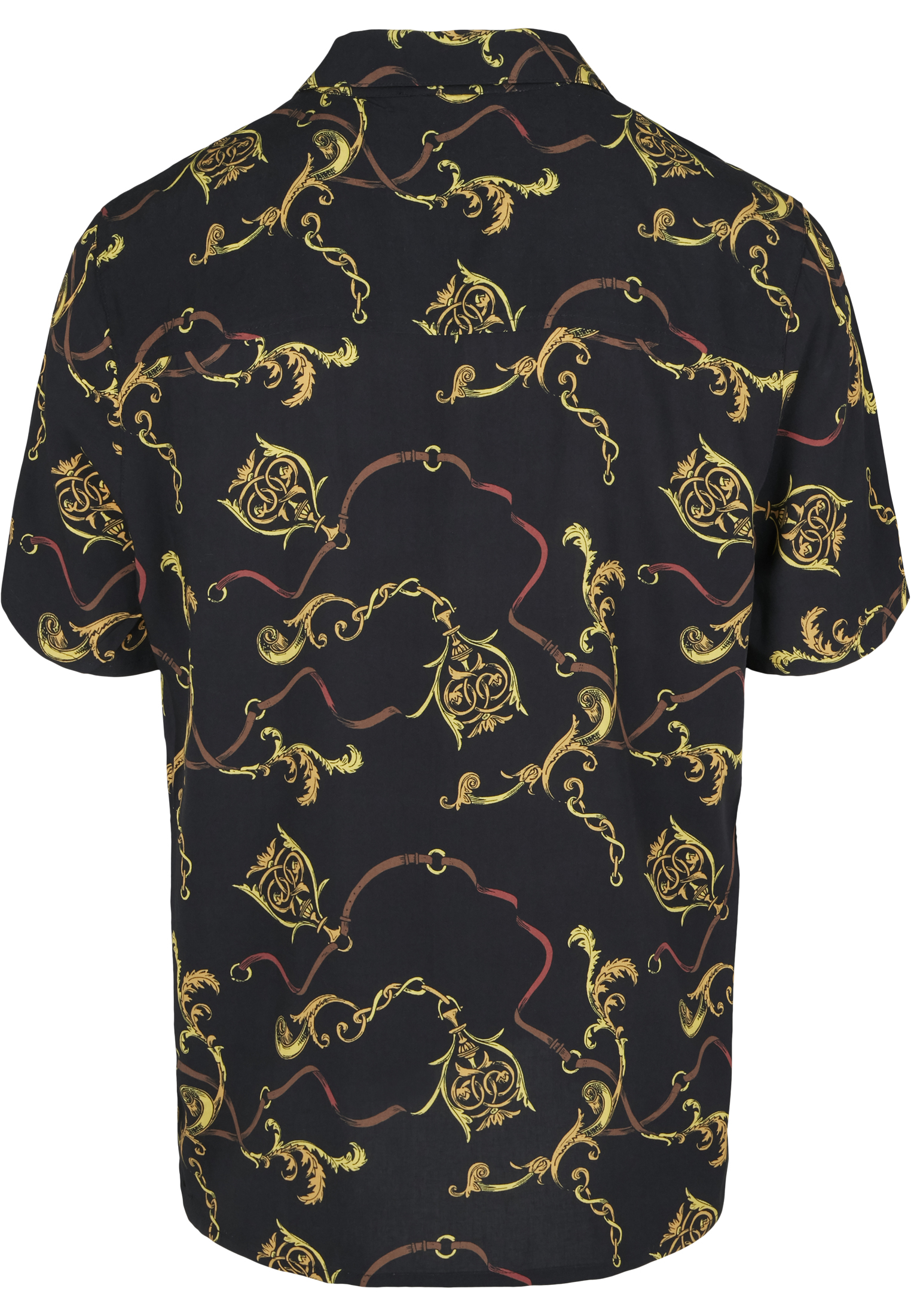 Hemden Viscose Resort Shirt in Farbe luxury black