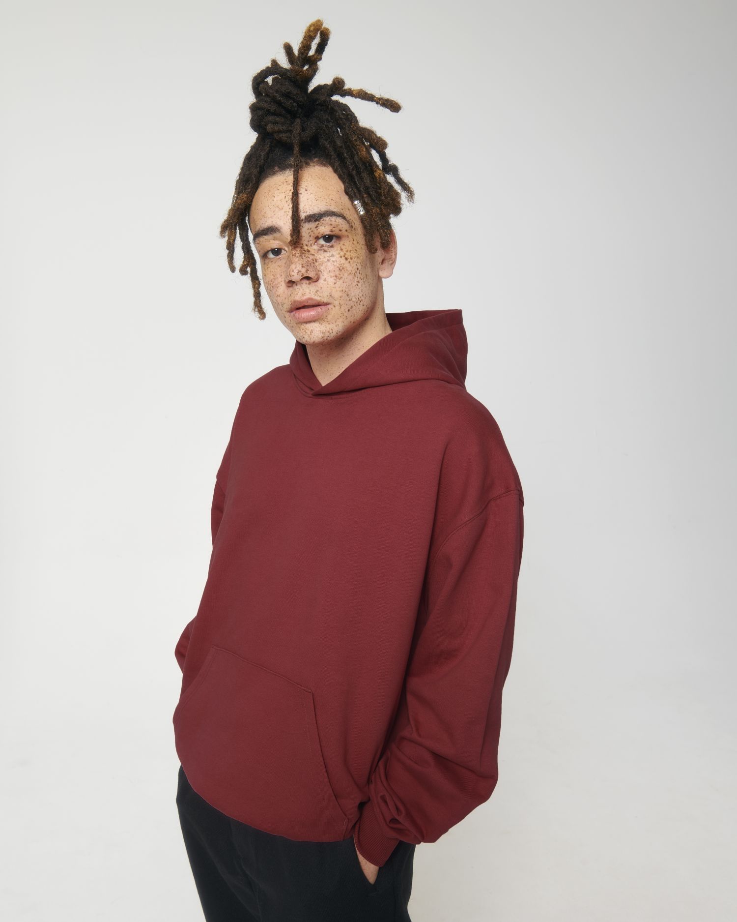 Hoodie sweatshirts Cooper Dry in Farbe Red Earth