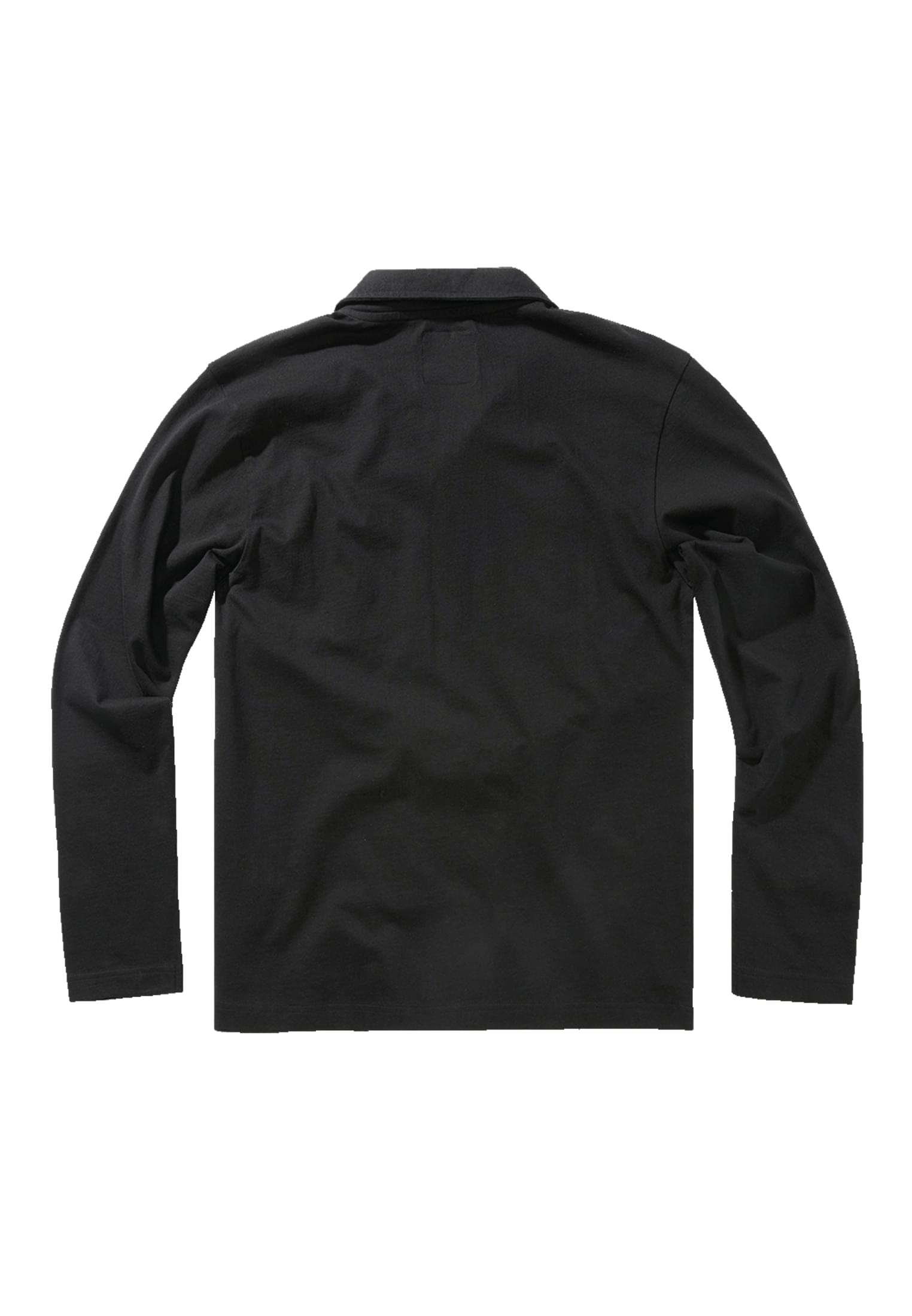 Pullover Jersey Poloshirt Willis longsleeve in Farbe black