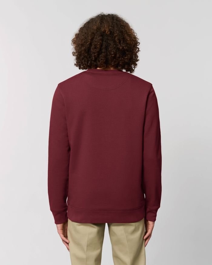 Crew neck sweatshirts Changer in Farbe Burgundy