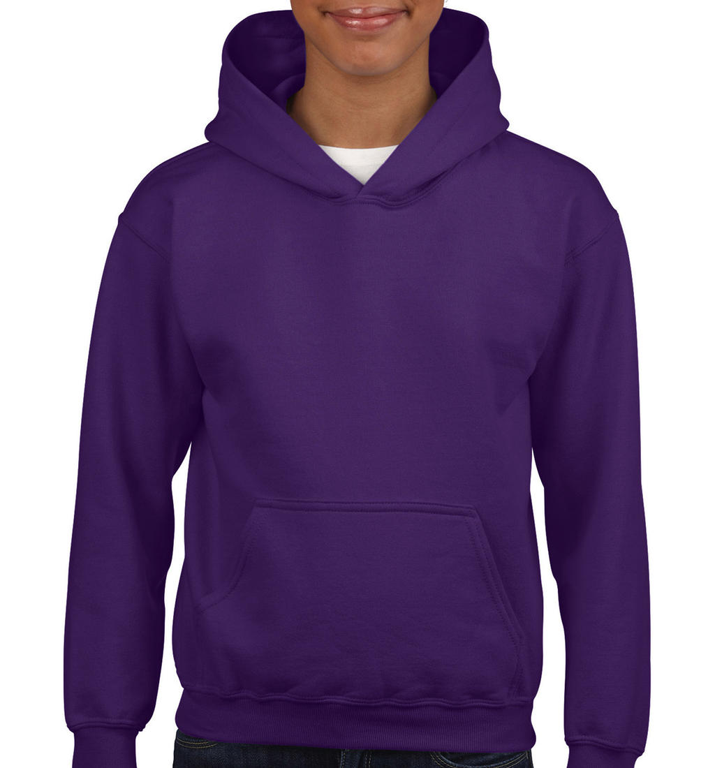  Heavy Blend Youth Hooded Sweat in Farbe Purple
