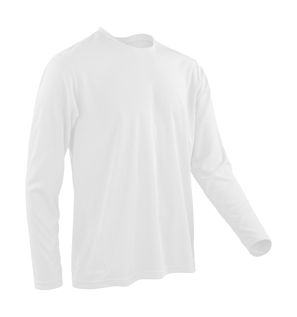  Performance T-Shirt LS in Farbe White