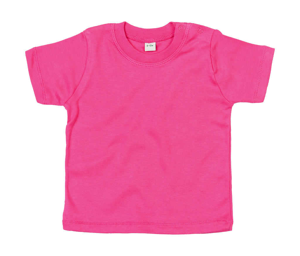 Baby T-Shirt in Farbe Fuchsia Organic