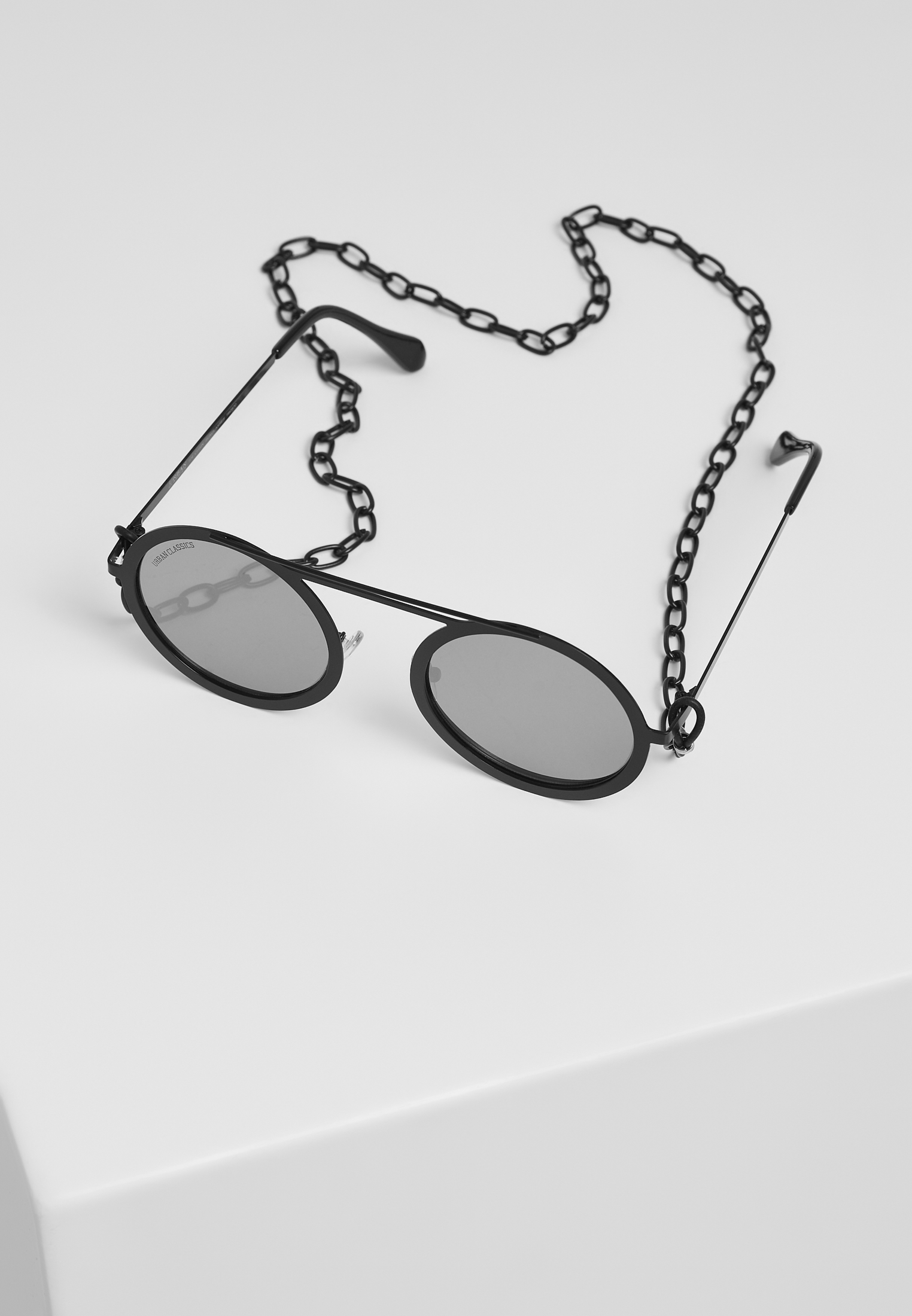 Sonnenbrillen 104 Chain Sunglasses in Farbe silver mirror/black