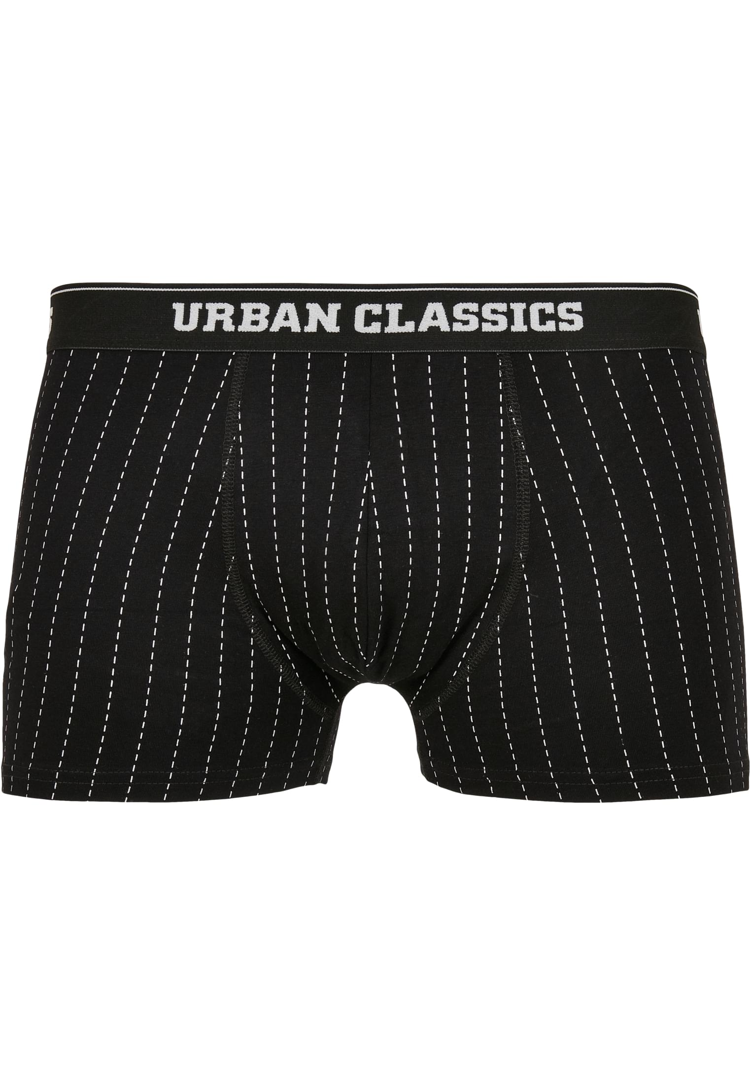 Underwear Organic Boxer Shorts 3-Pack in Farbe pinstripe aop+black+treegreen