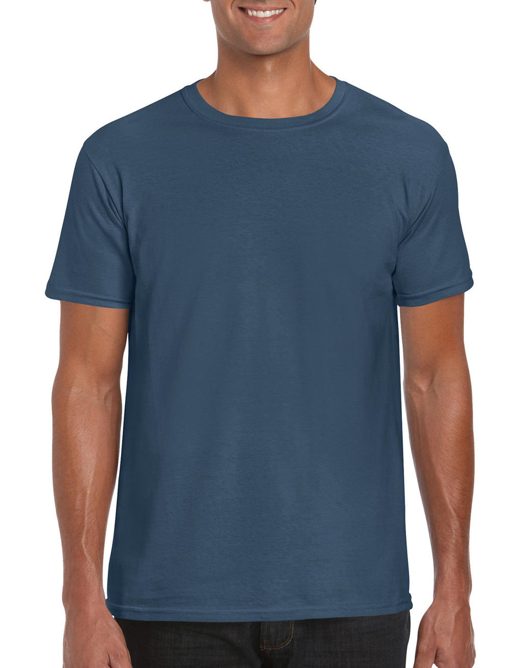  Softstyle? Ring Spun T-Shirt in Farbe Indigo Blue
