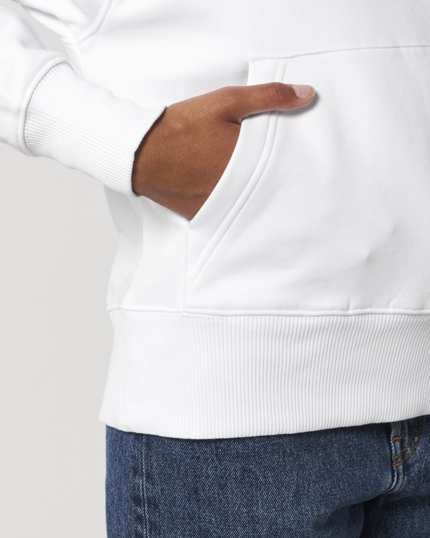 Hoodie sweatshirts Slammer in Farbe White