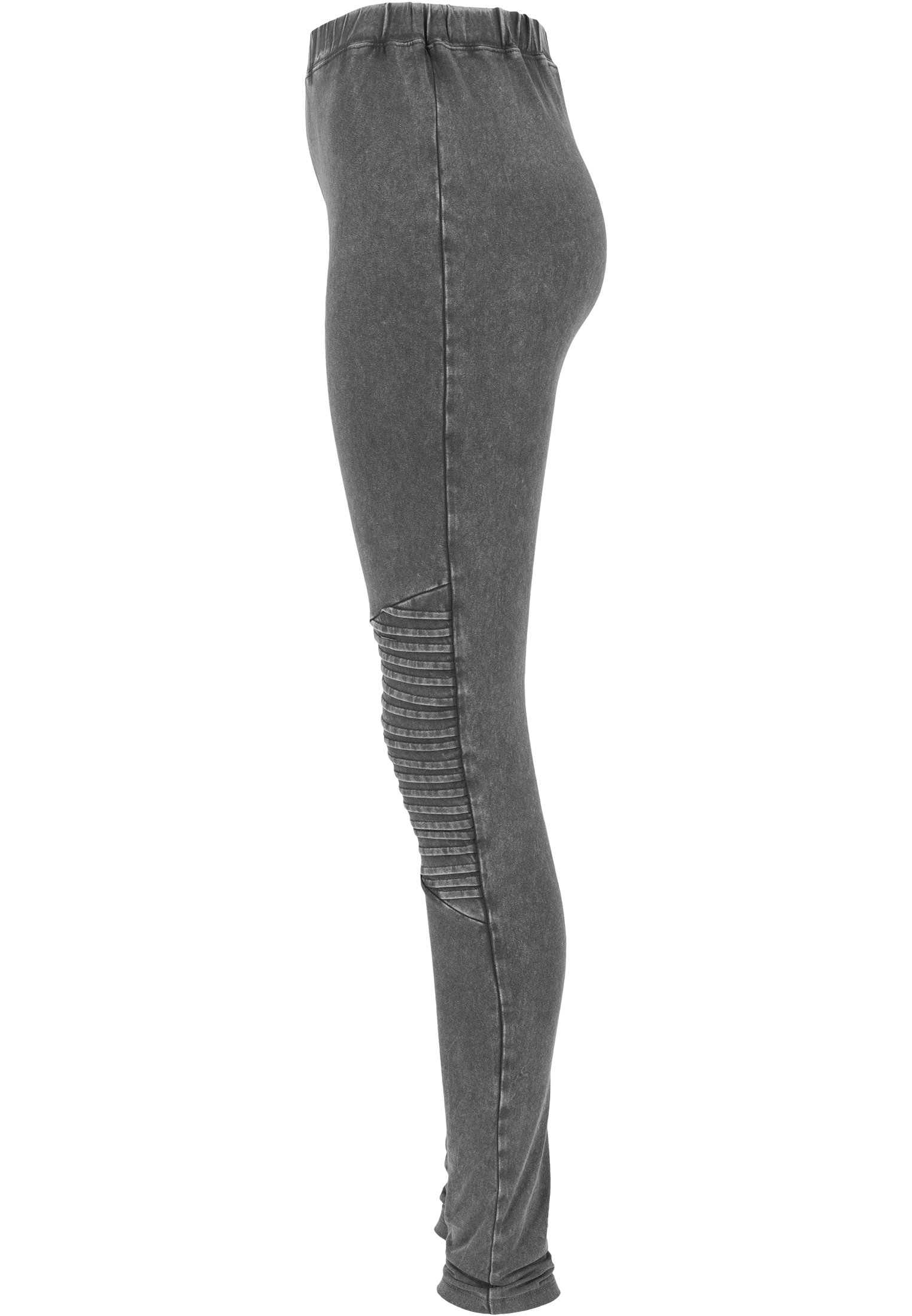 Curvy Ladies Denim Jersey Leggings in Farbe darkgrey