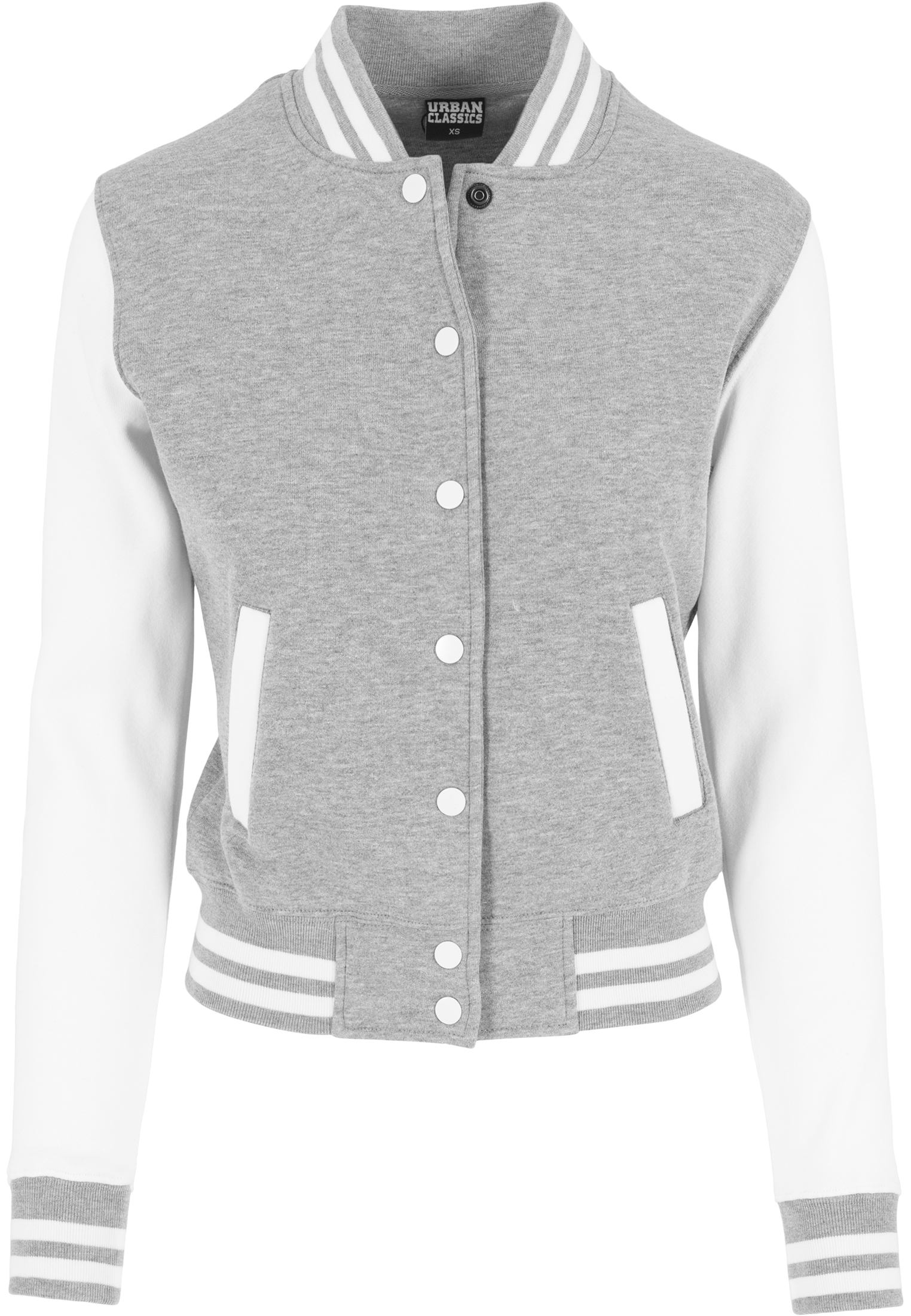 College Jacken Ladies 2-tone College Sweatjacket in Farbe gry/wht