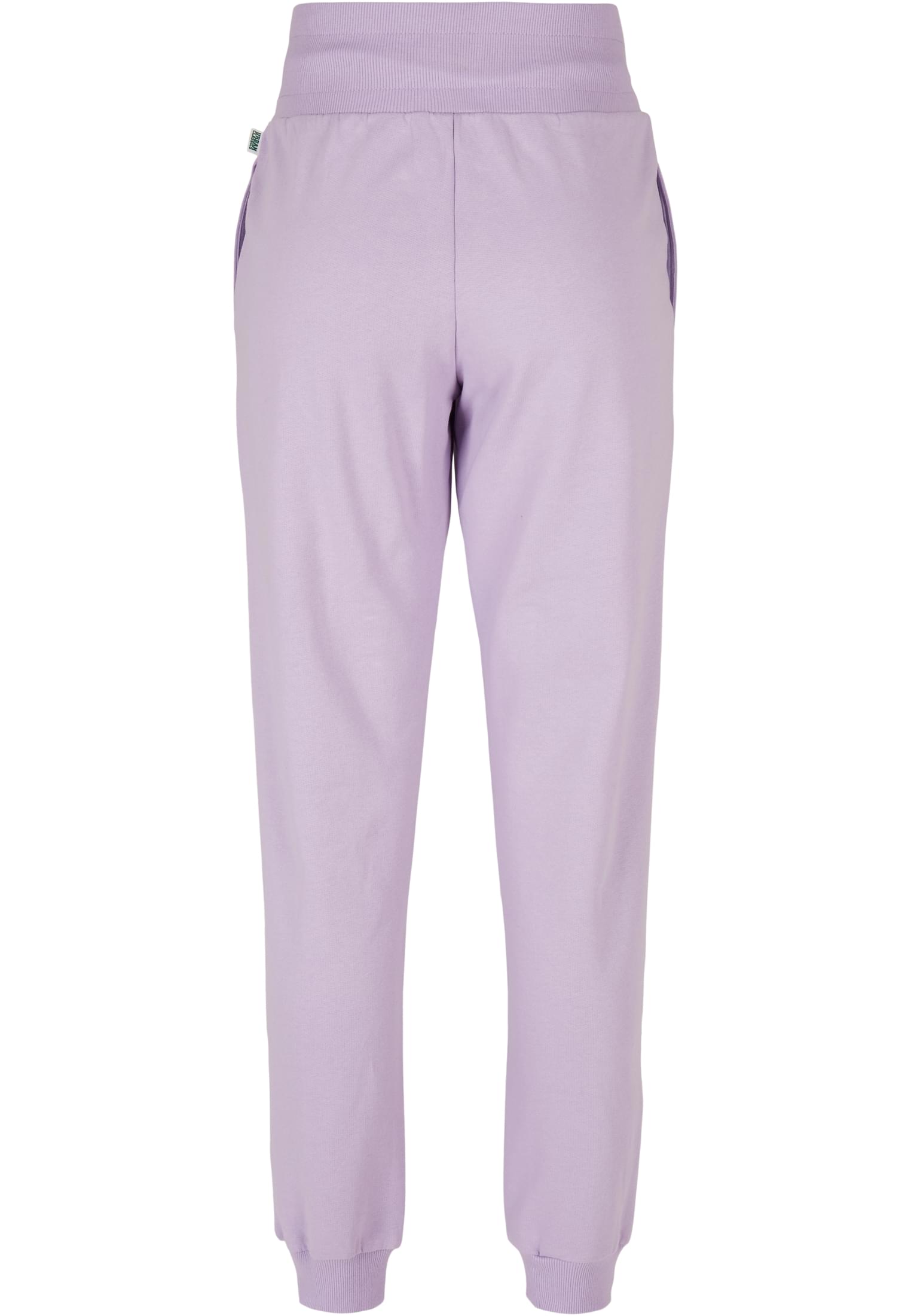 Frauen Ladies Organic High Waist Sweat Pants in Farbe lilac