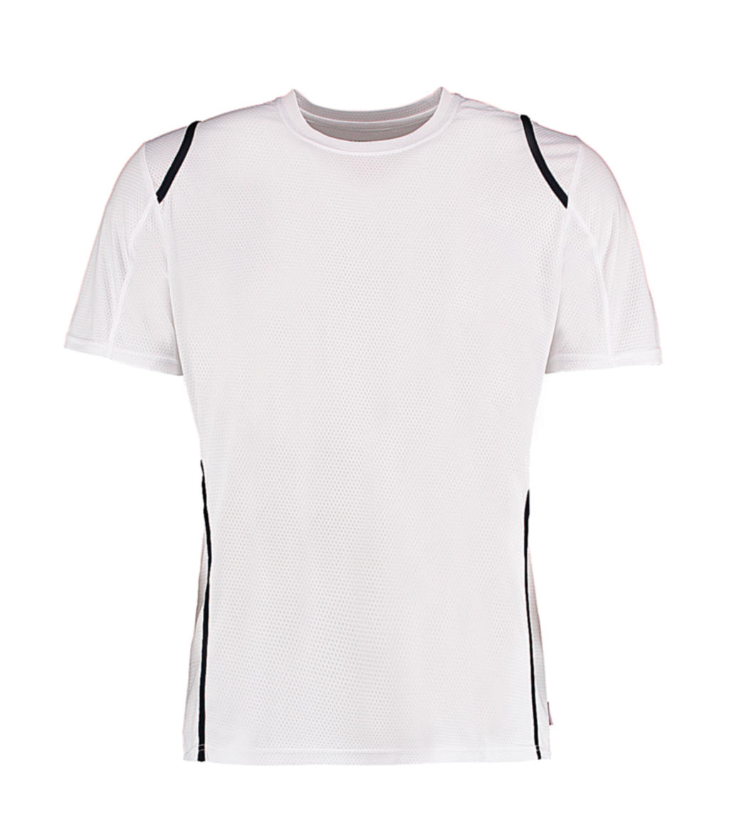  Regular Fit Cooltex? Contrast Tee in Farbe White/Navy