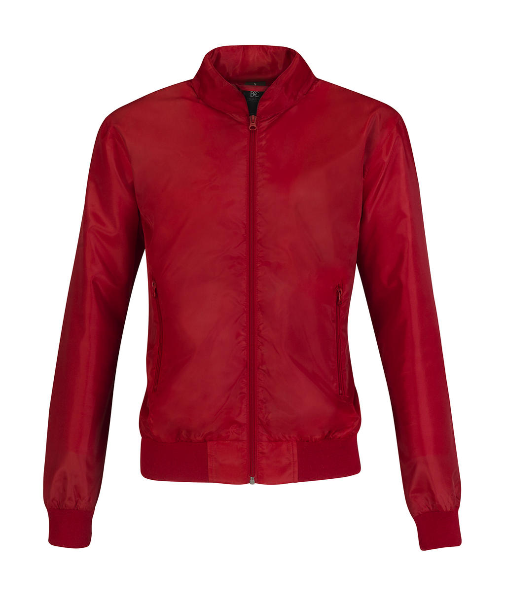  Trooper/women Jacket in Farbe Red/Warm Grey