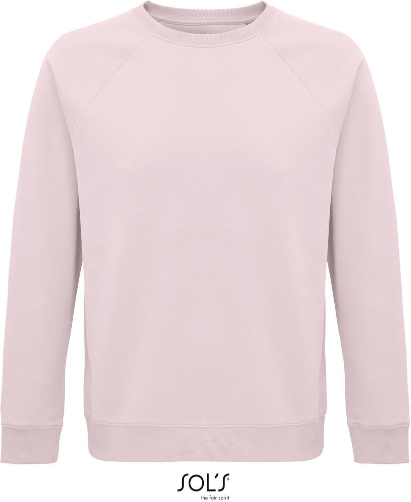 Sweatshirt Space Sweatshirt Unisex, Rundhals in Farbe pale pink