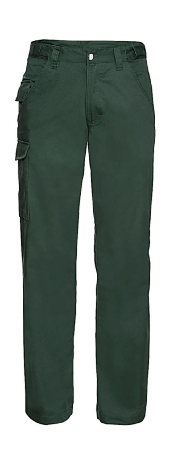  Twill Workwear Trousers length 32 in Farbe Bottle Green