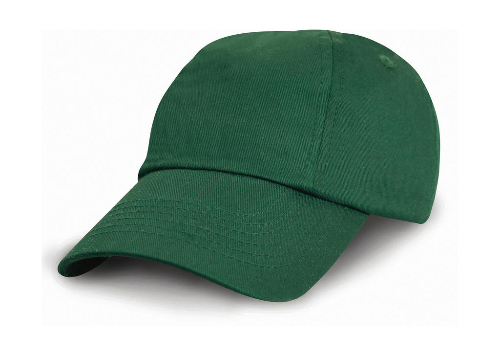  Junior Low Profil Cotton Cap in Farbe Bottle Green